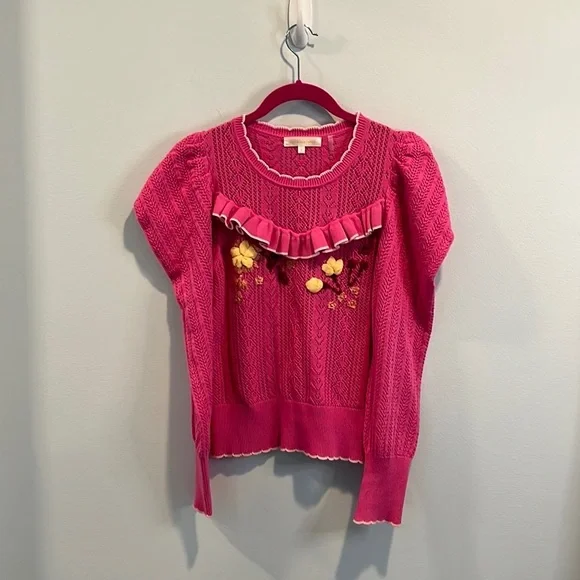 LoveShackFancy “Rennley” Sweater S - Picture 2 of 4